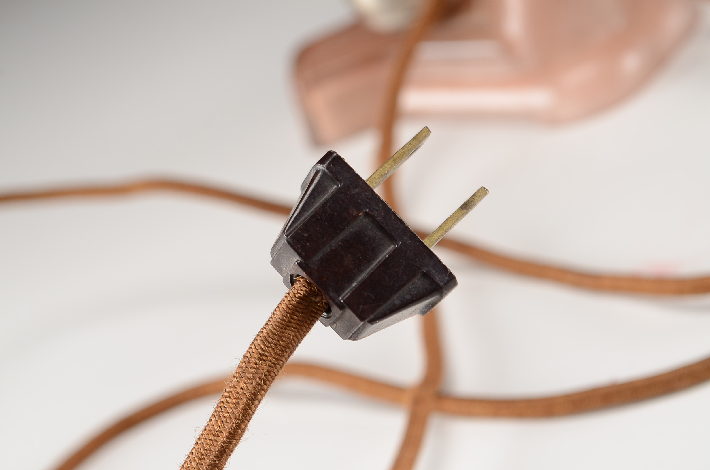 Desk Lamp with Angel and Tower