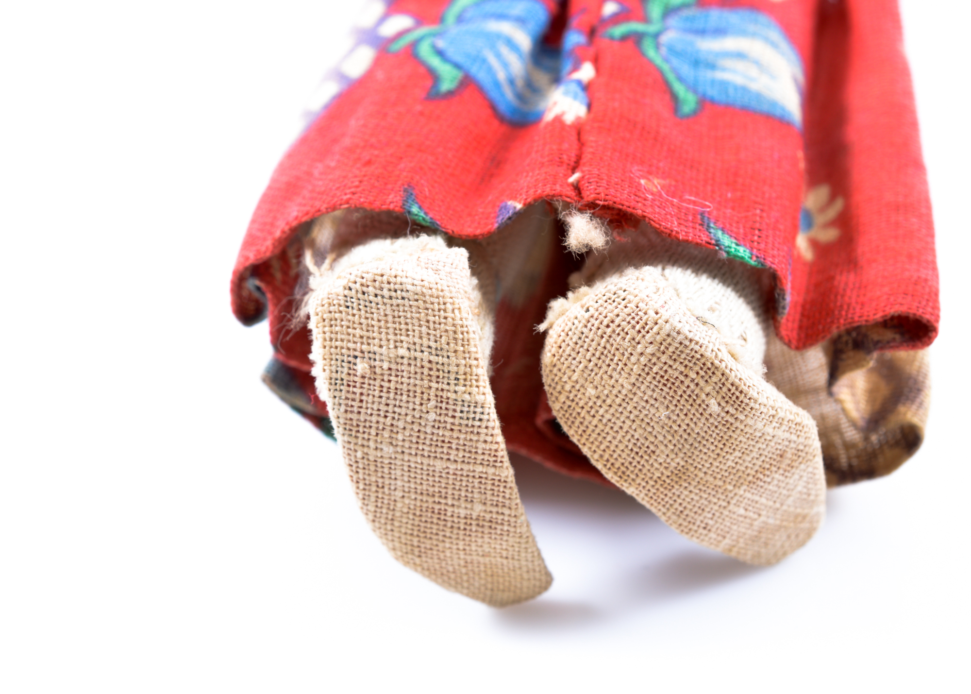 Vintage Native American Cloth Doll Couple