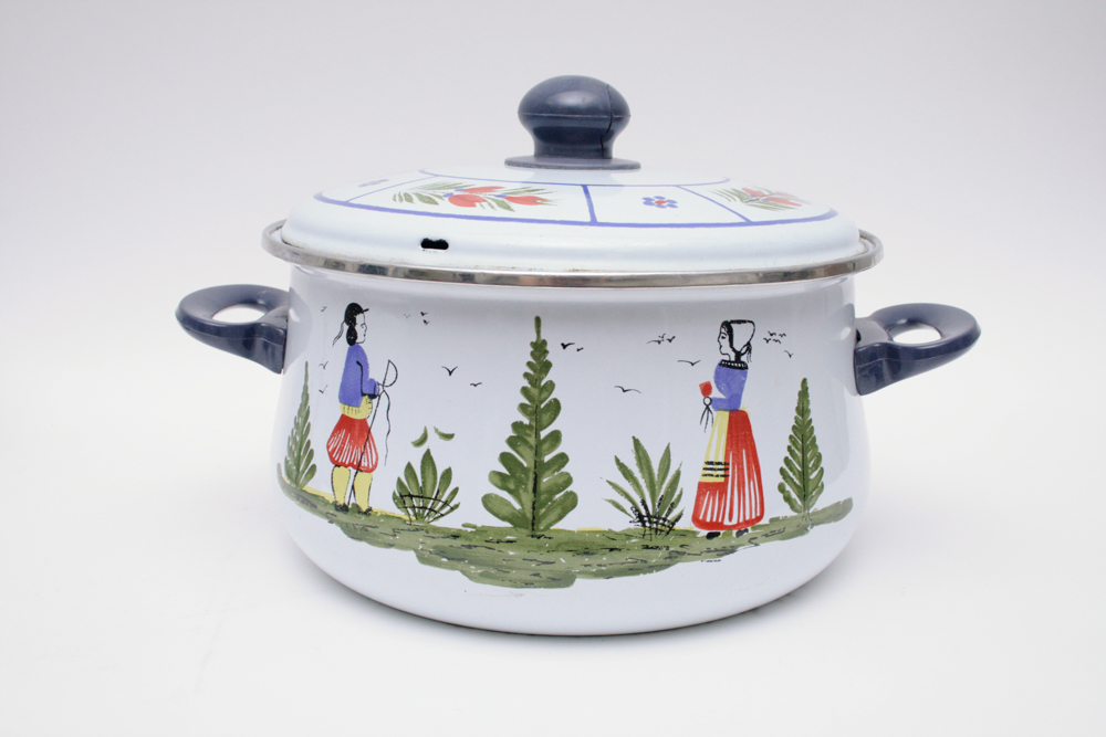 Quimper French Enamelware Assortment