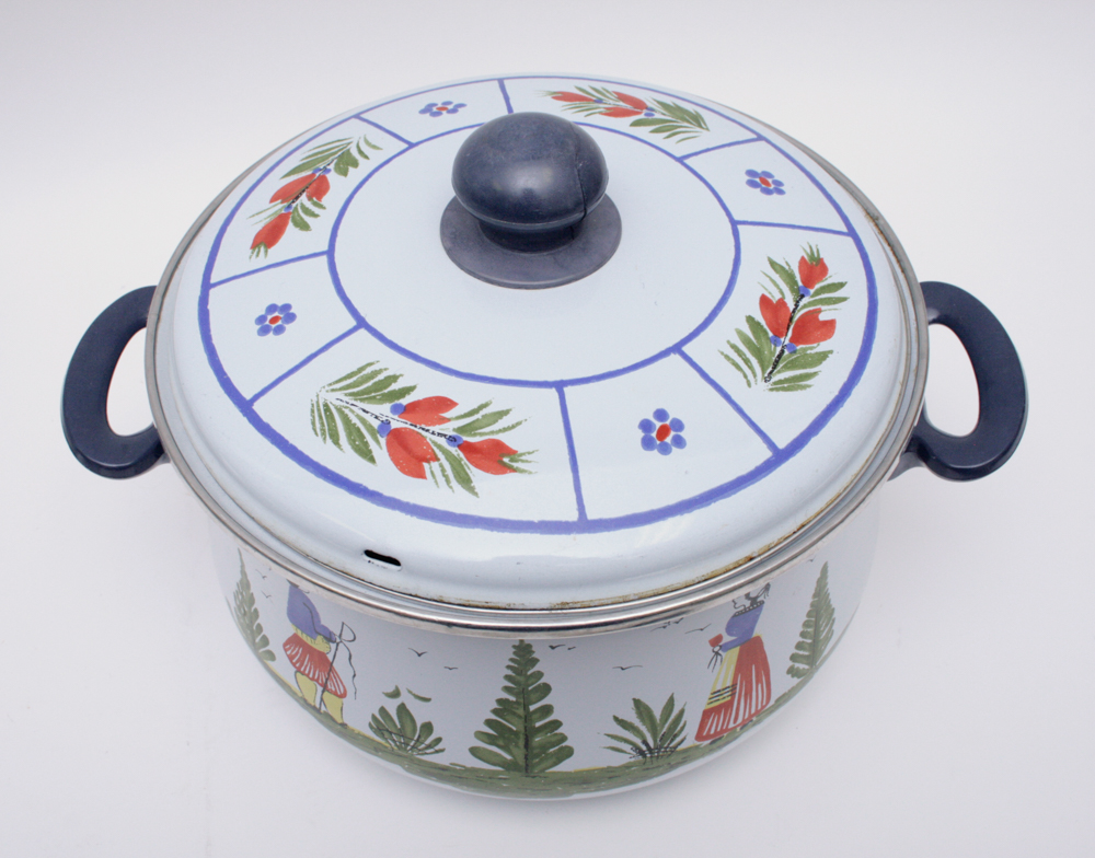 Quimper French Enamelware Assortment