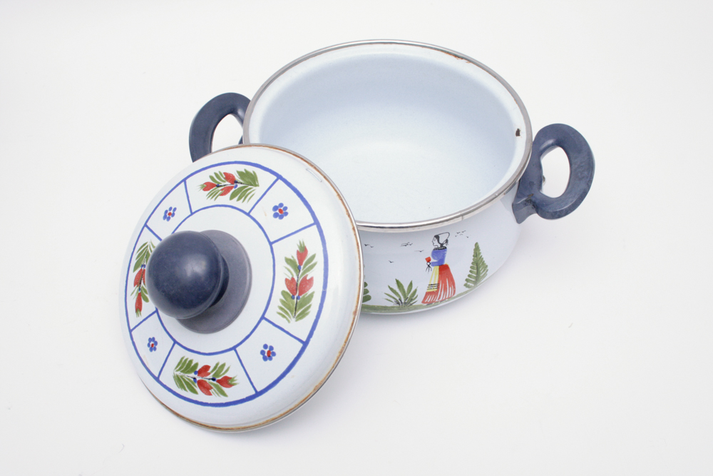 Quimper French Enamelware Assortment