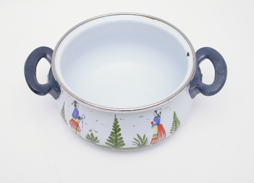 Quimper French Enamelware Assortment