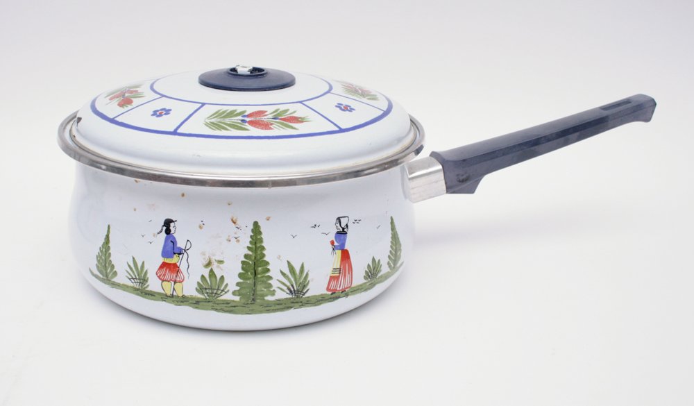 Quimper French Enamelware Assortment