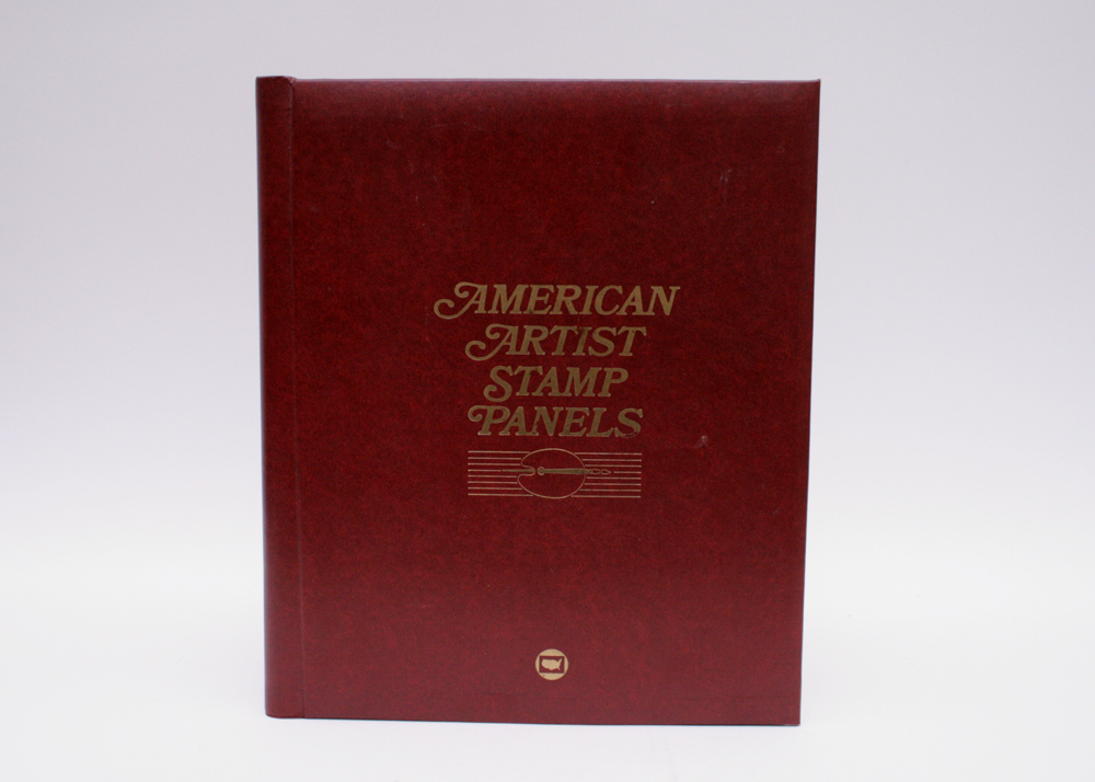 American Artist Stamp Panels Album