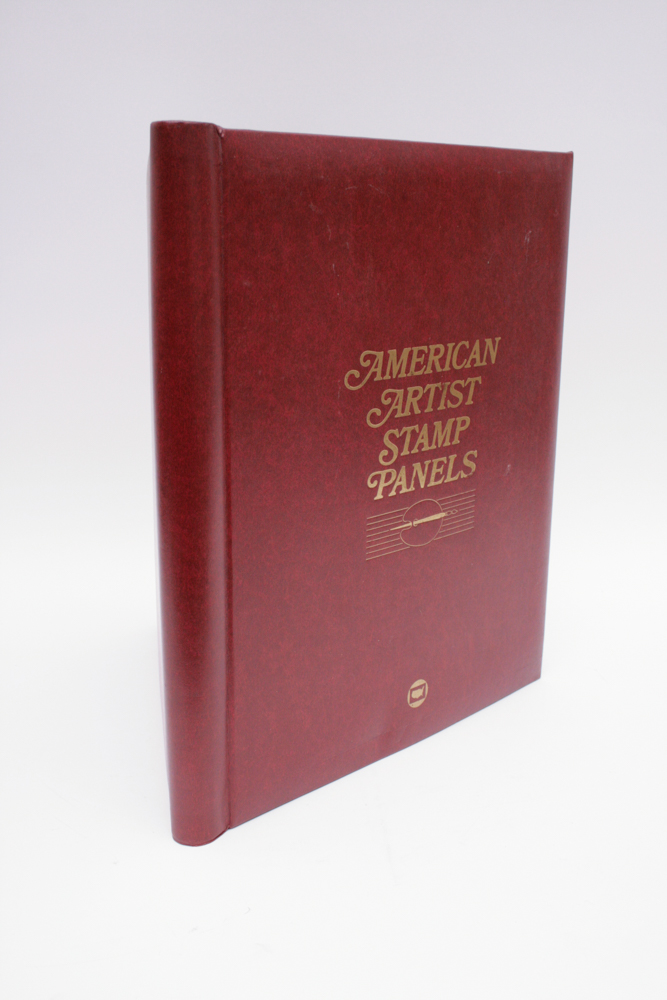 American Artist Stamp Panels Album