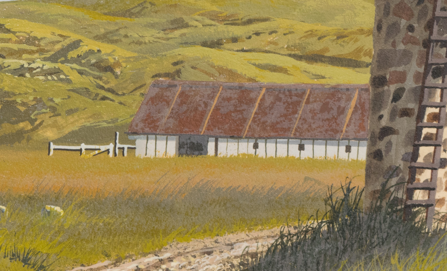 Original Mixed Media Artwork by Gerald V. Lilly