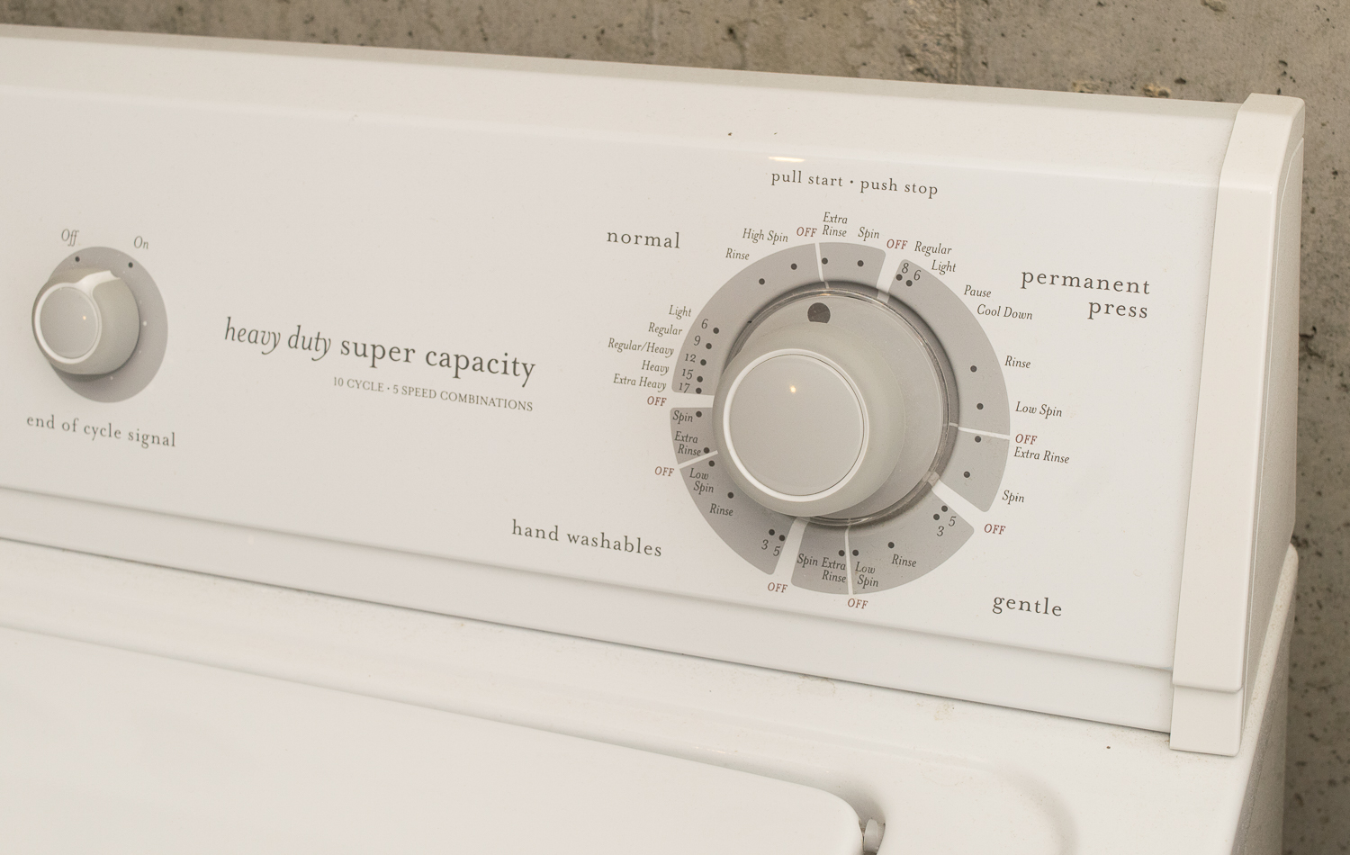 Estate by Whirpool Heavy Duty Super Capacity Washer