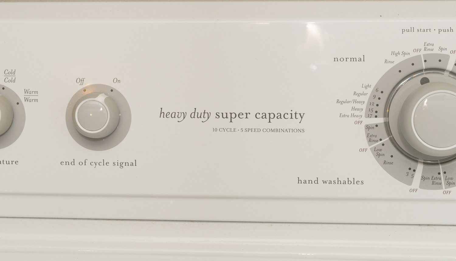Estate by Whirpool Heavy Duty Super Capacity Washer