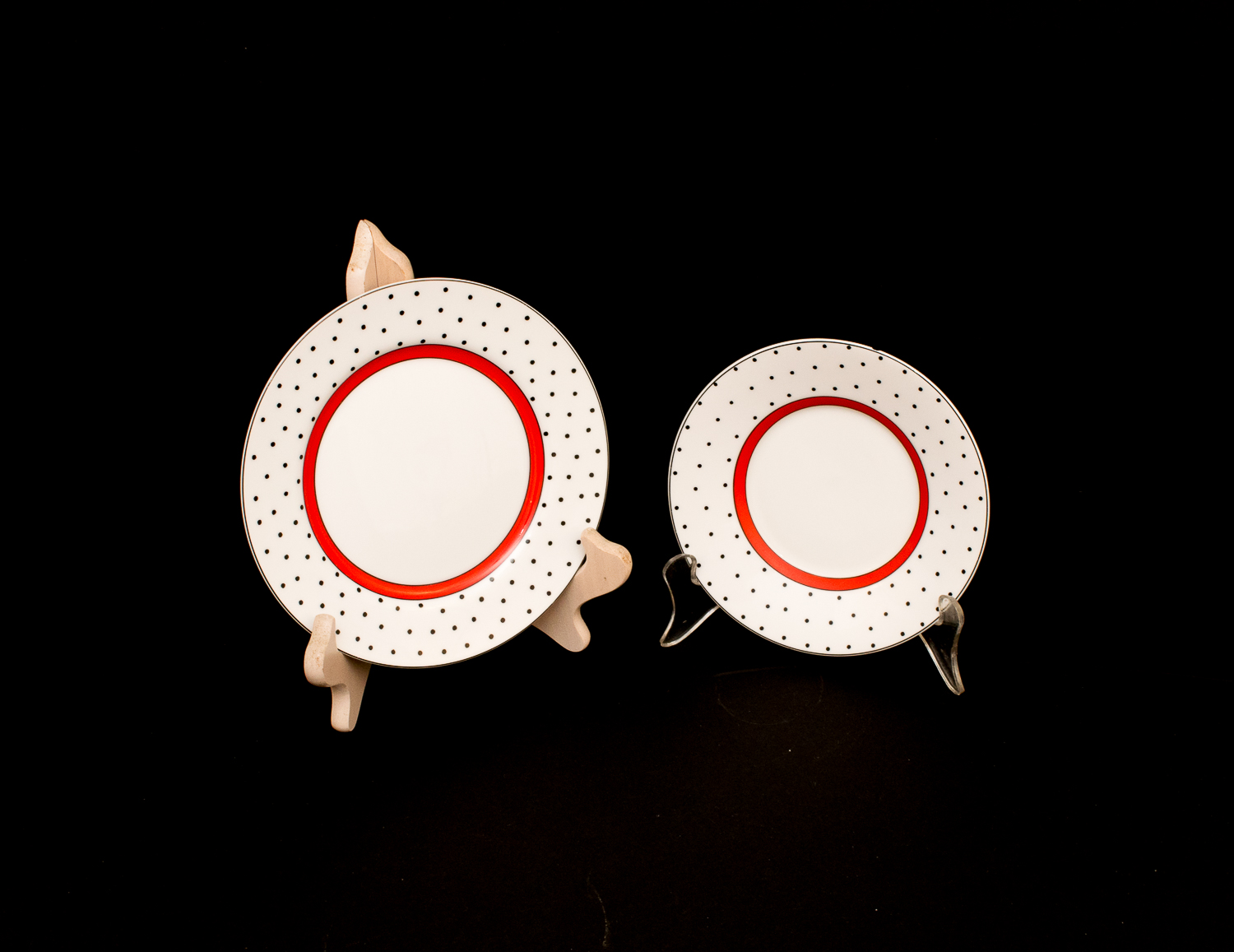 Fitz & Floyd Dotted Swiss Porcelain Dishware