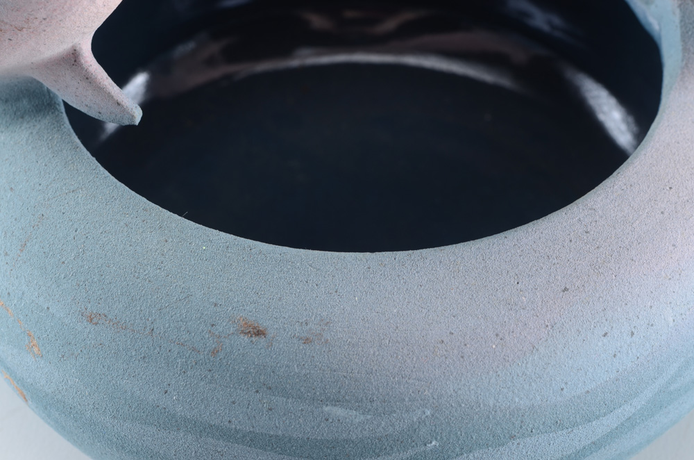 Owl Creek Pottery Artisan Dolphin Bowl