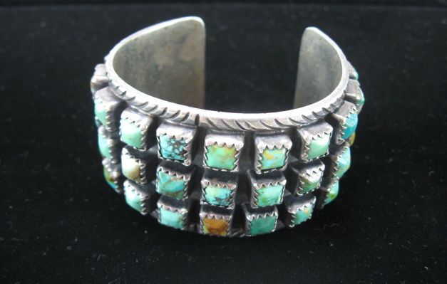 Sterling Silver Bracelet with Turquoise