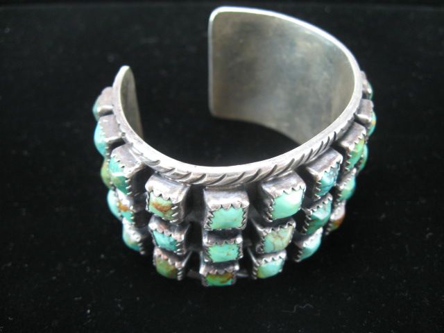 Sterling Silver Bracelet with Turquoise