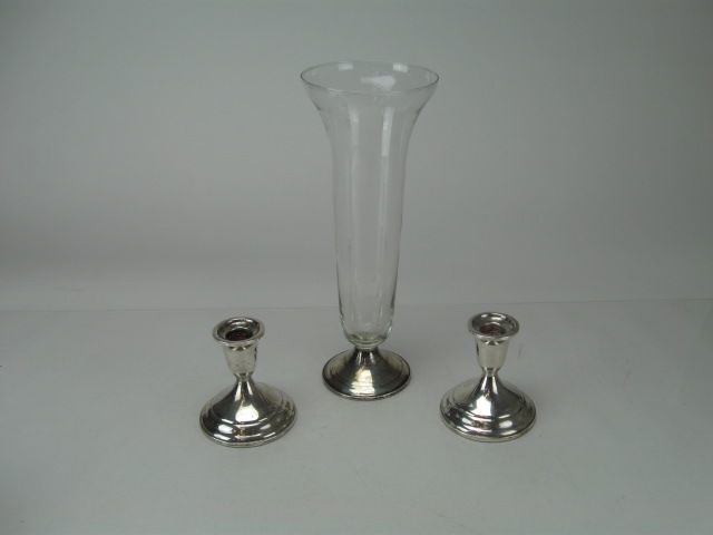 Variety of Vintage and Antique Weighted Sterling