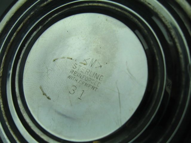 Variety of Vintage and Antique Weighted Sterling