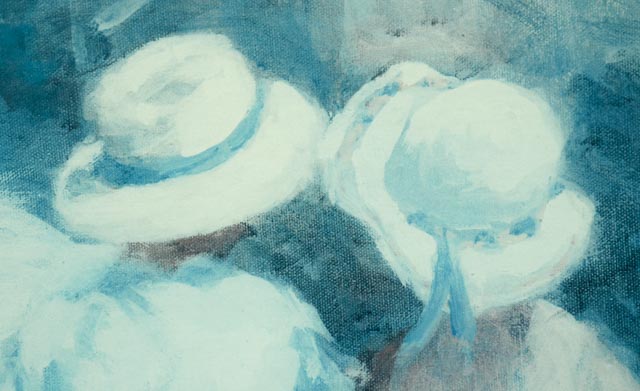 Ivan Anderson Print of Young Boy and Girl