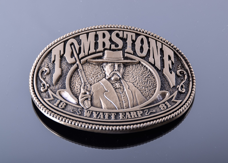 First Edition Wyatt Earp Tombstone Belt Buckle