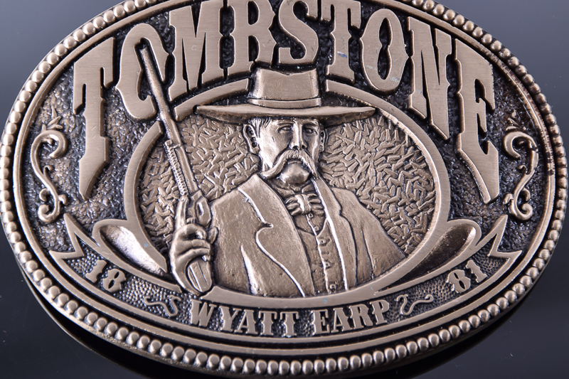 First Edition Wyatt Earp Tombstone Belt Buckle