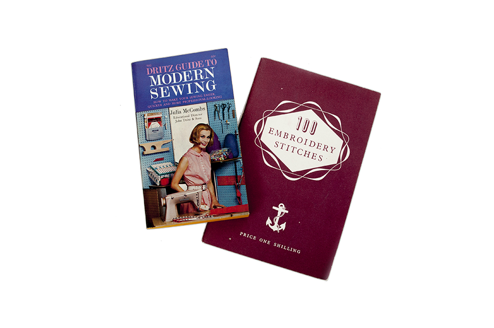 Vintage Sewing Books and Notions