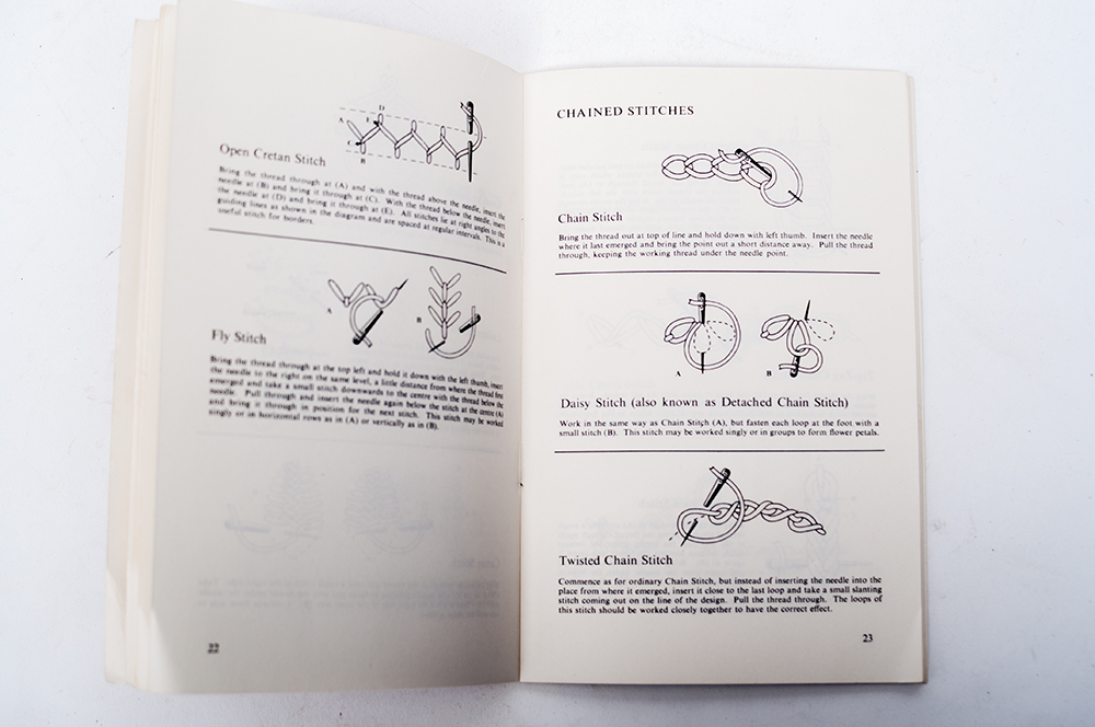 Vintage Sewing Books and Notions