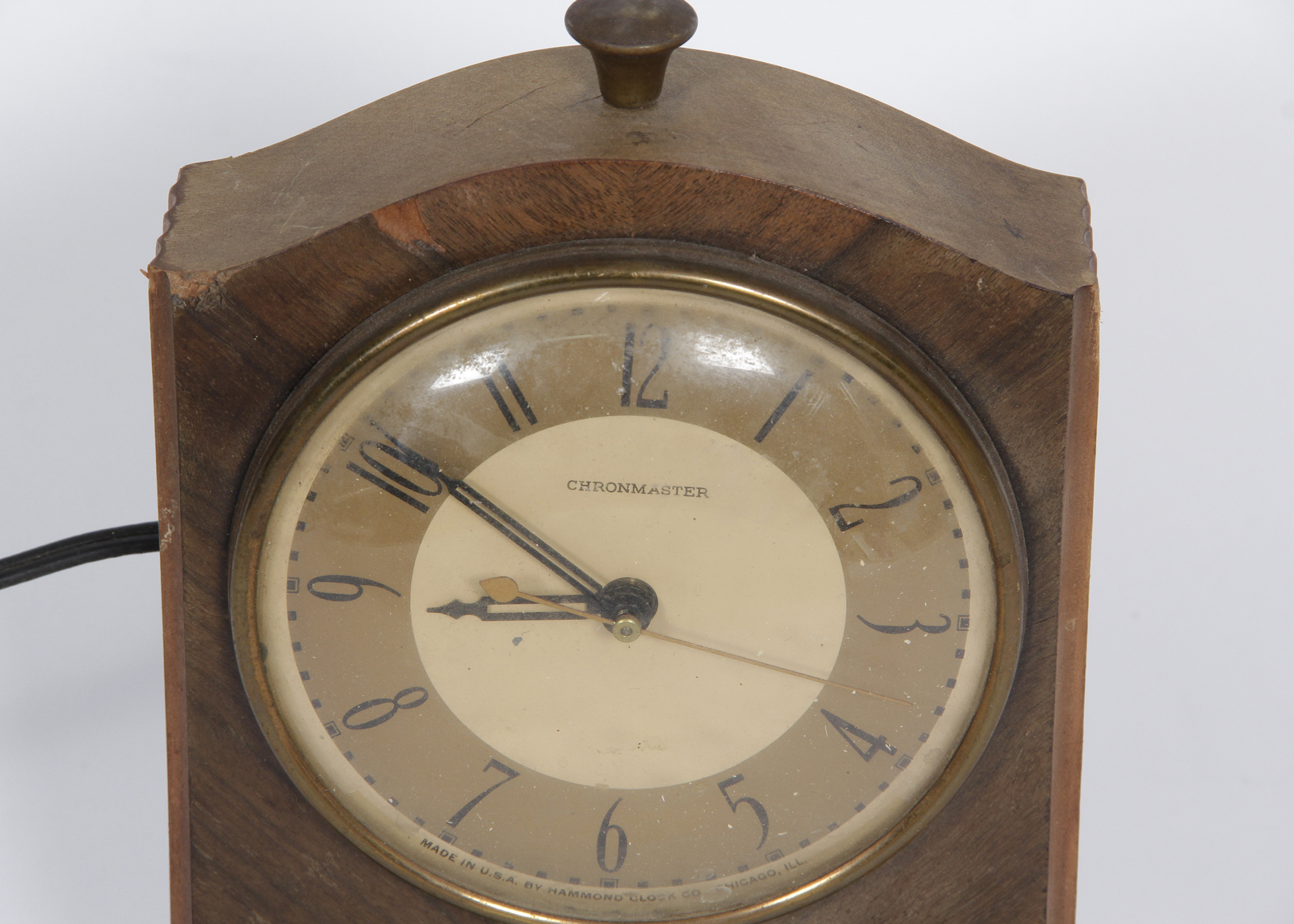 Vintage Hammond Clock Co. Mantel Clock EBTH