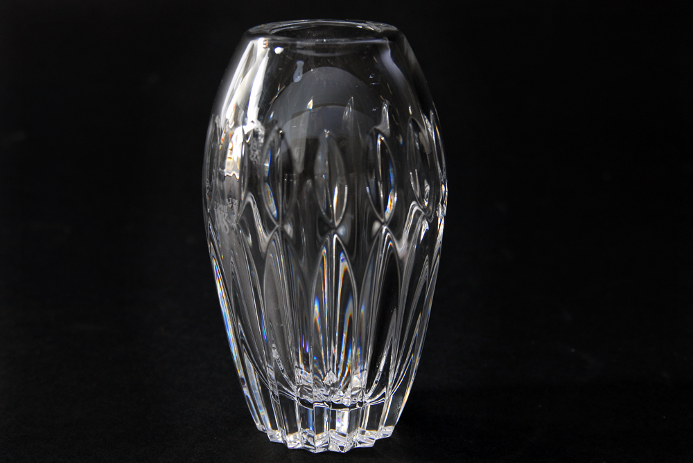 Trio of Small Waterford Crystal Vases