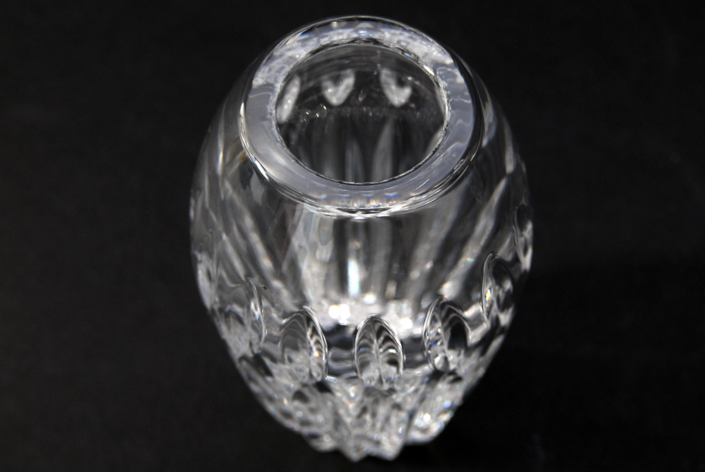 Trio of Small Waterford Crystal Vases