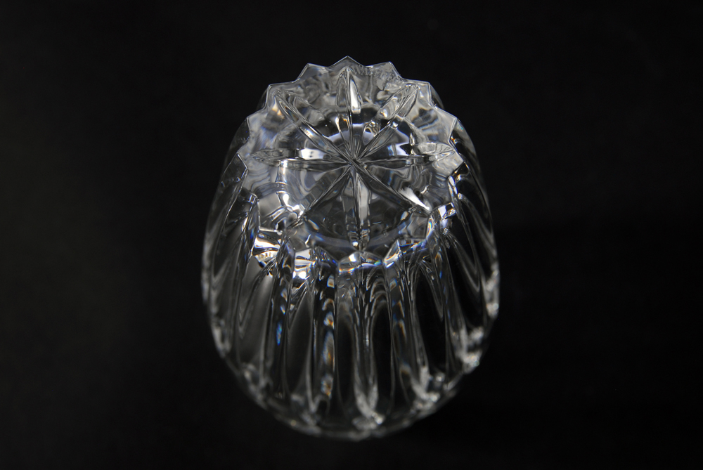 Trio of Small Waterford Crystal Vases