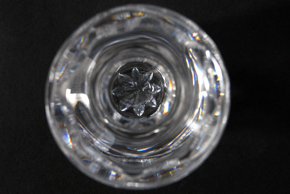 Trio of Small Waterford Crystal Vases