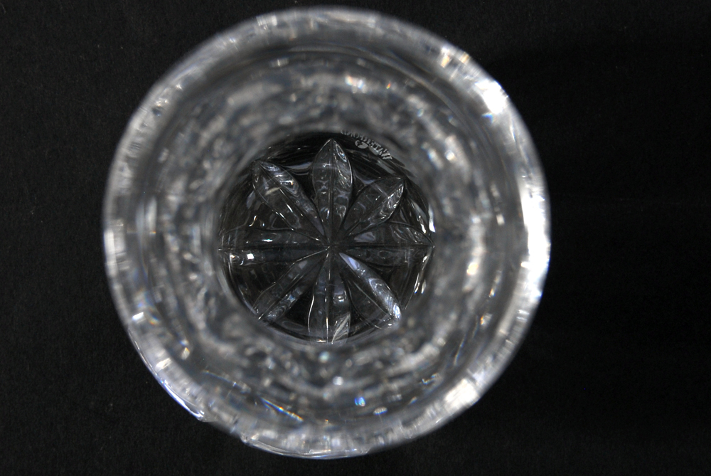 Trio of Small Waterford Crystal Vases
