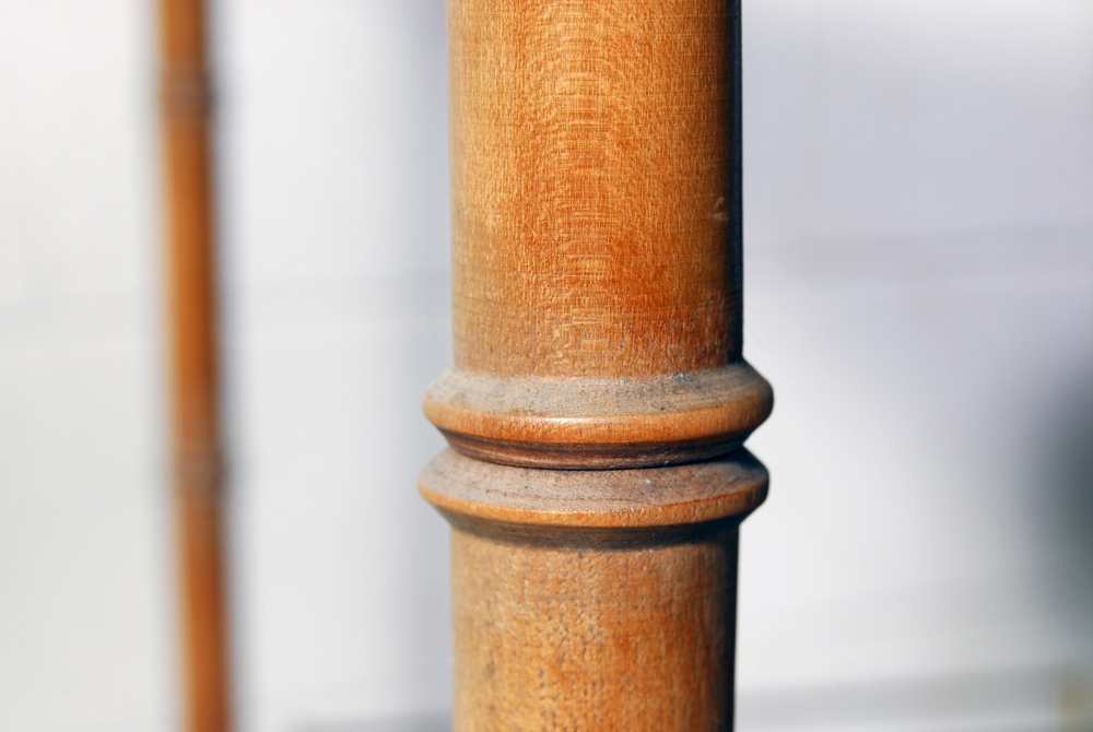 Maxwell Phillips Black and Brass Bar Cart