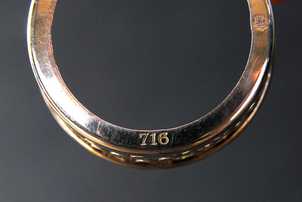 Set of Six Lenox Salt Dishes in Sterling Silver Holders