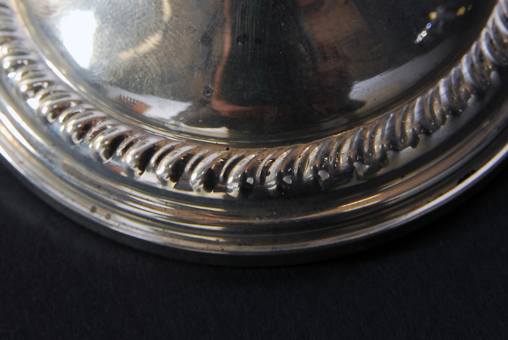 Empire Weighted Silver Candlestick Holders