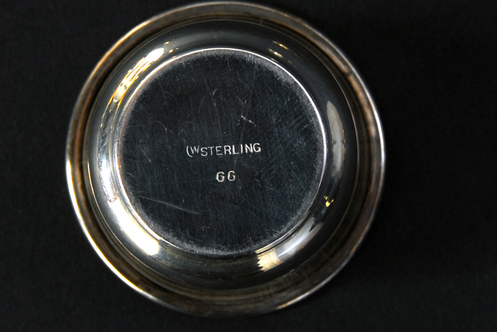 Set of Six Watrous Sterling Silver Shakers and Salt Cellars