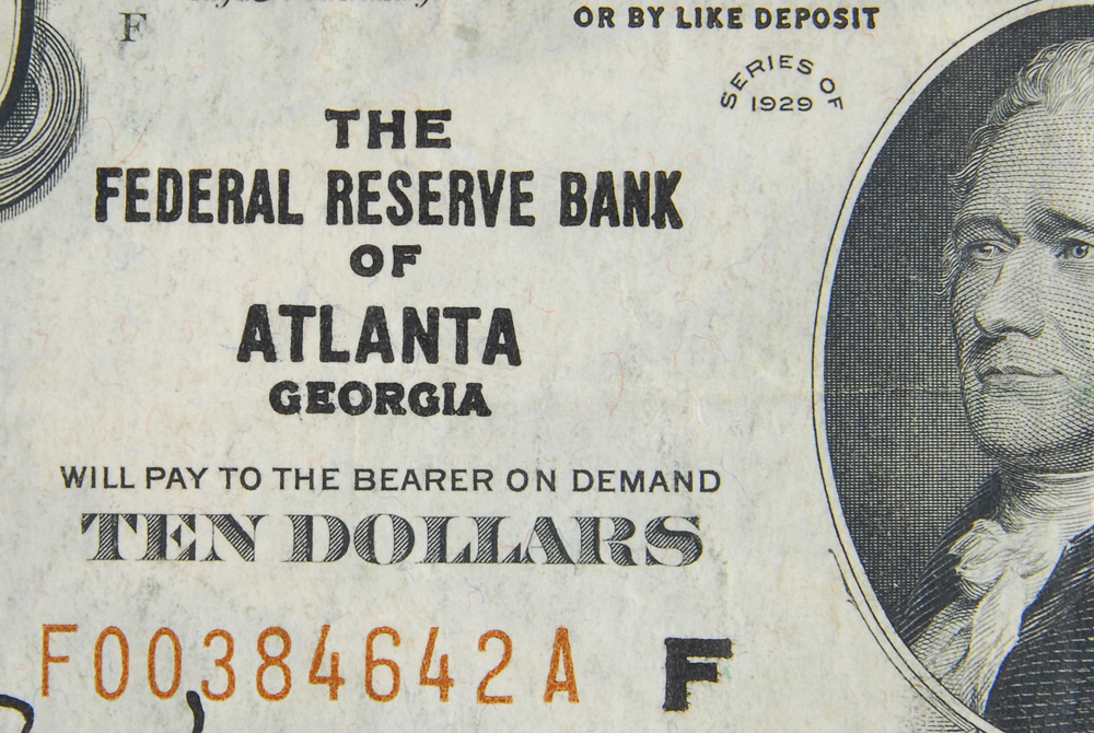 Pair of 1929 Ten Dollar Bank Notes