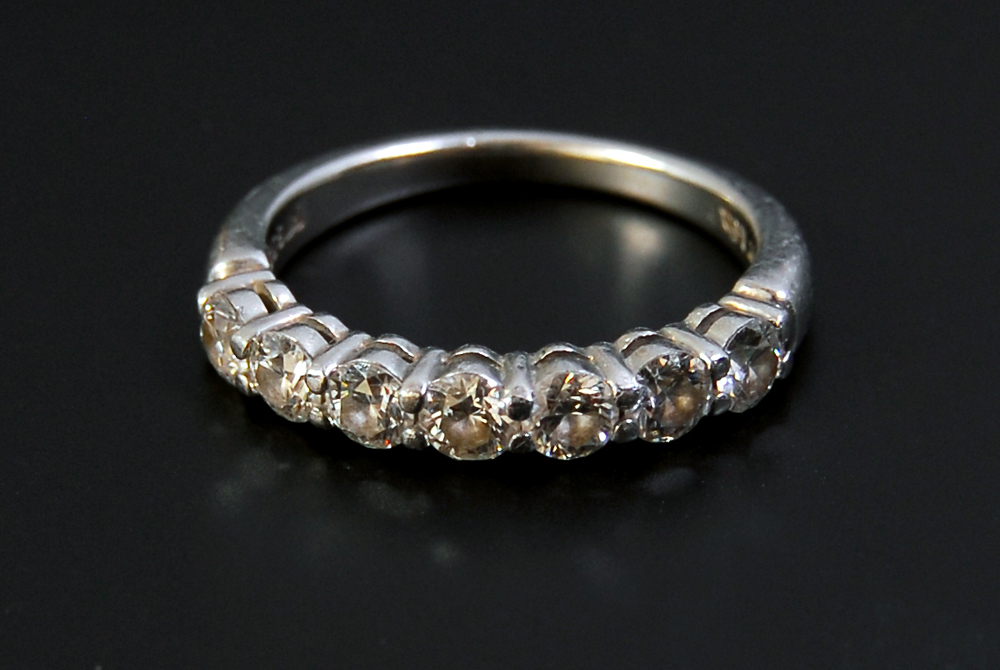 Tiffany & Co. Platinum Diamond Ring Band