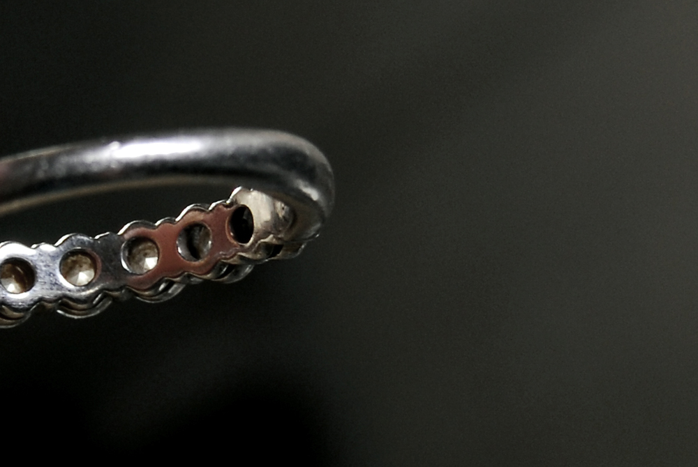 Tiffany & Co. Platinum Diamond Ring Band