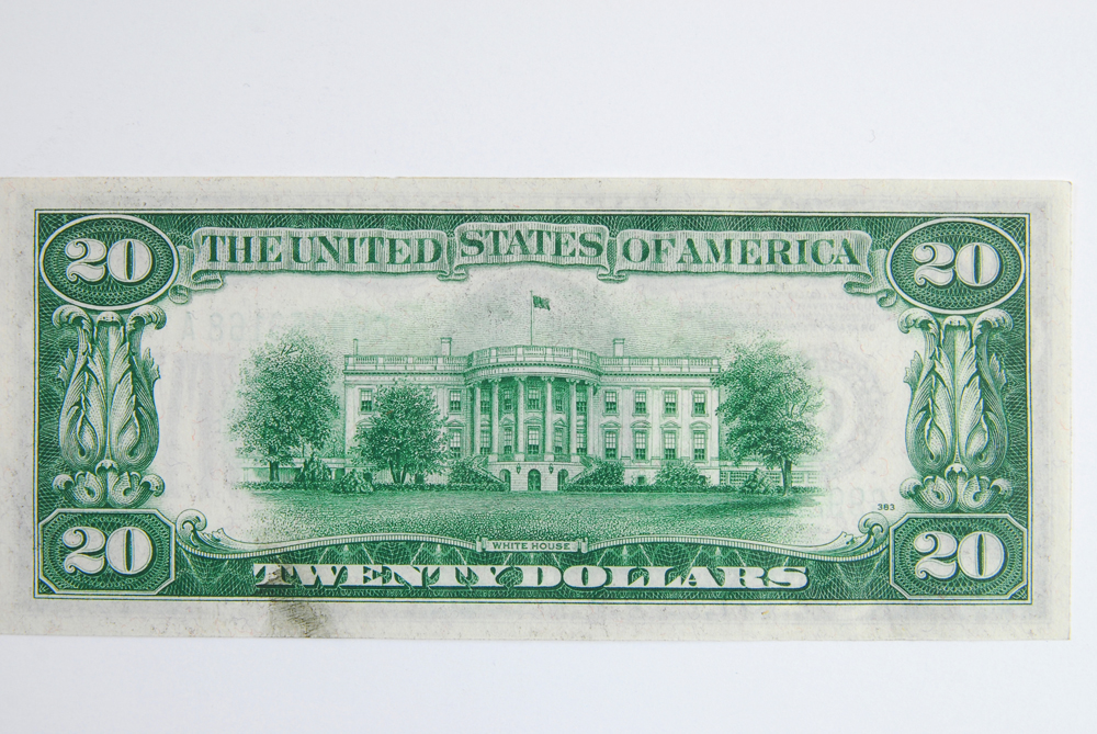 Series 1934A Twenty Dollar Banknote