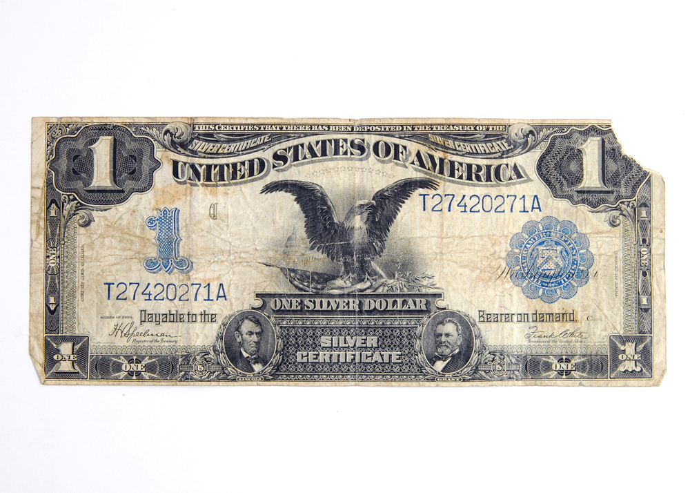 1899 One Dollar Silver Certificate