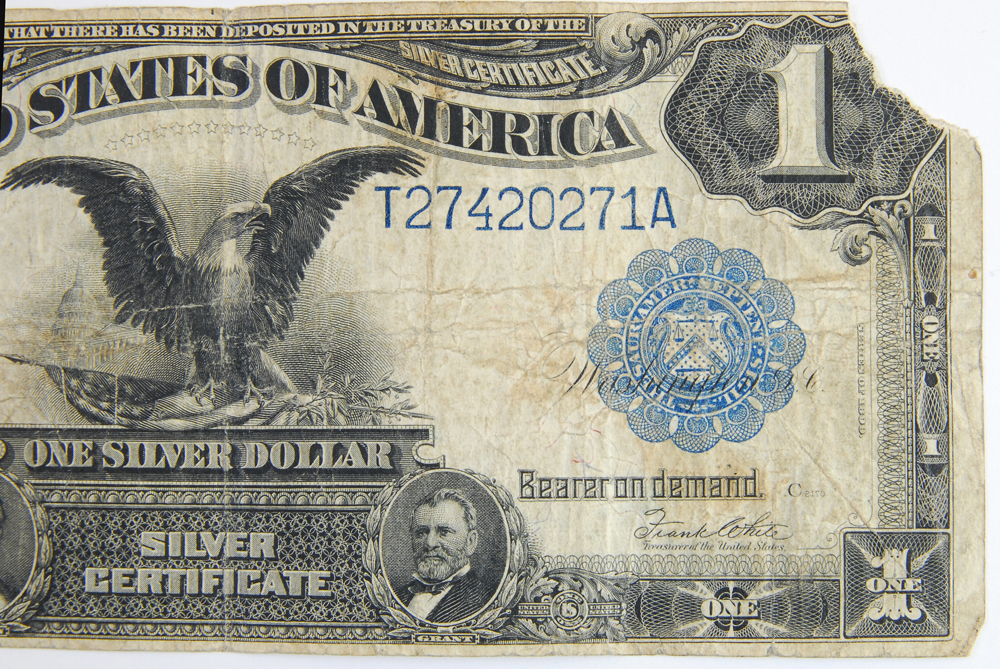 1899 One Dollar Silver Certificate