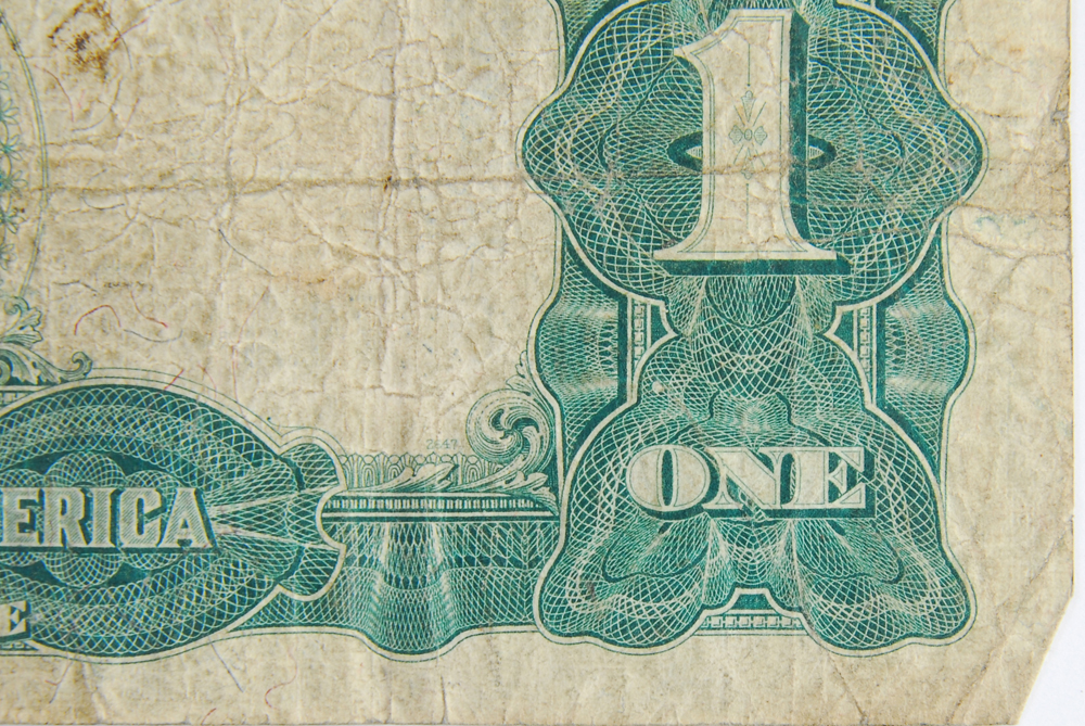 1899 One Dollar Silver Certificate