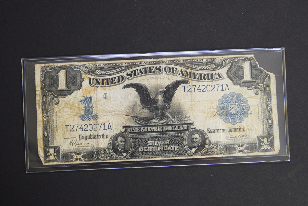 1899 One Dollar Silver Certificate