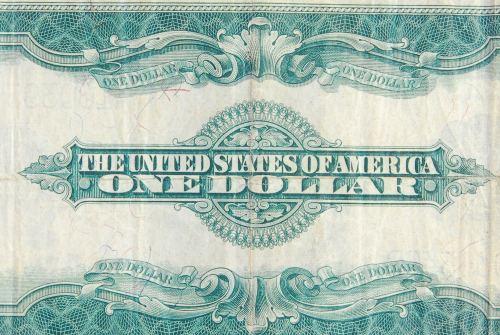 A Pair of 1935E and 1923 One Dollar Silver Certificates