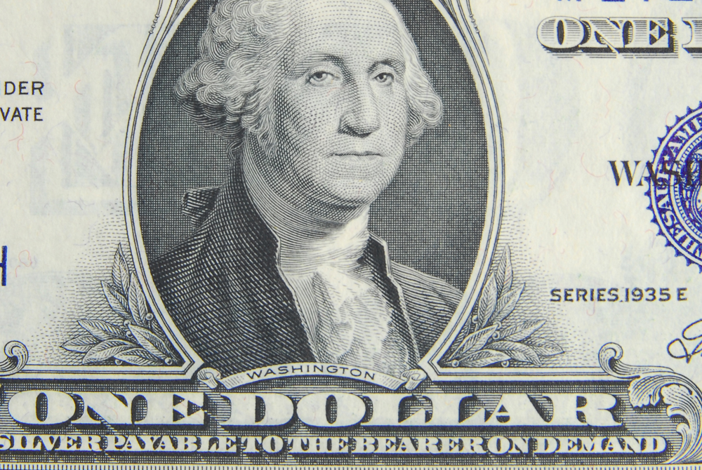 A Pair of 1935E and 1923 One Dollar Silver Certificates