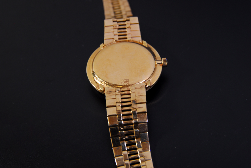 Jules Jurgensen 18K Gold Wrist Watch
