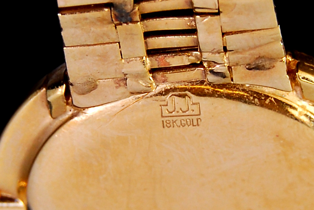 Jules Jurgensen 18K Gold Wrist Watch