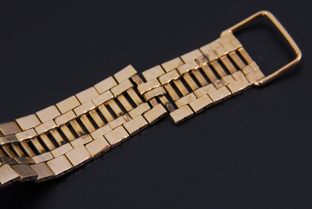 Jules Jurgensen 18K Gold Wrist Watch