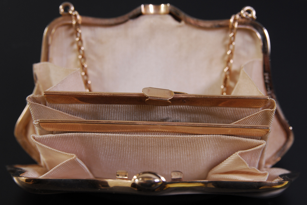 14K Gold Evening Clutch Purse