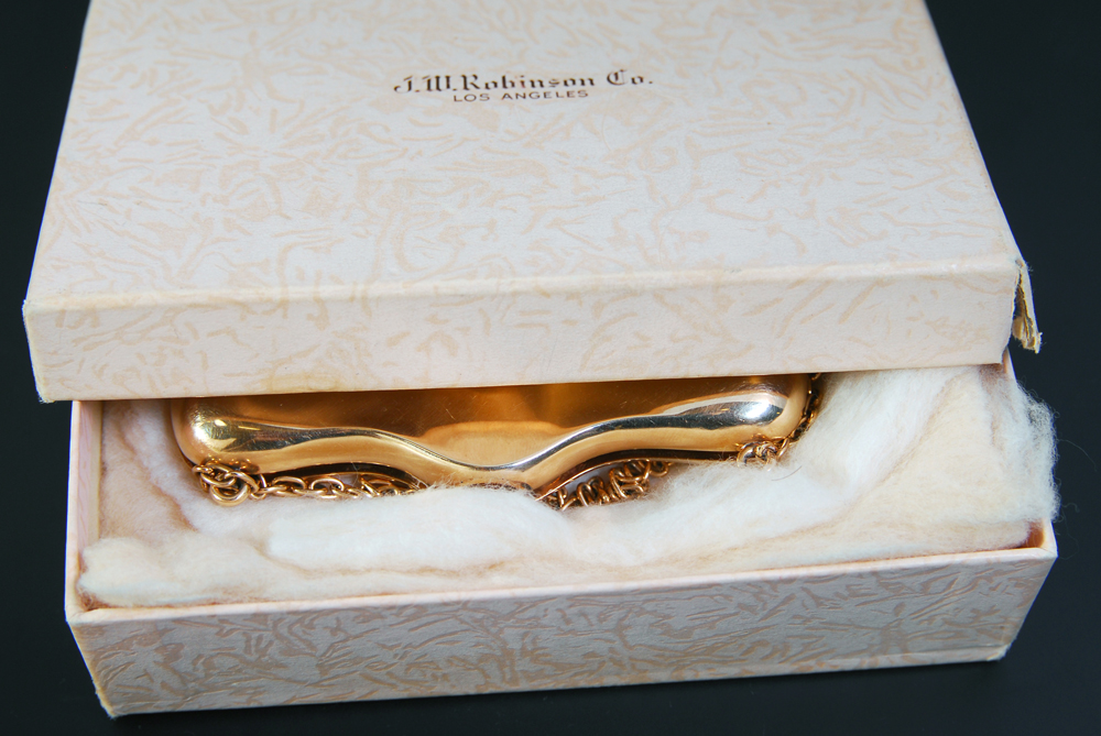 14K Gold Evening Clutch Purse