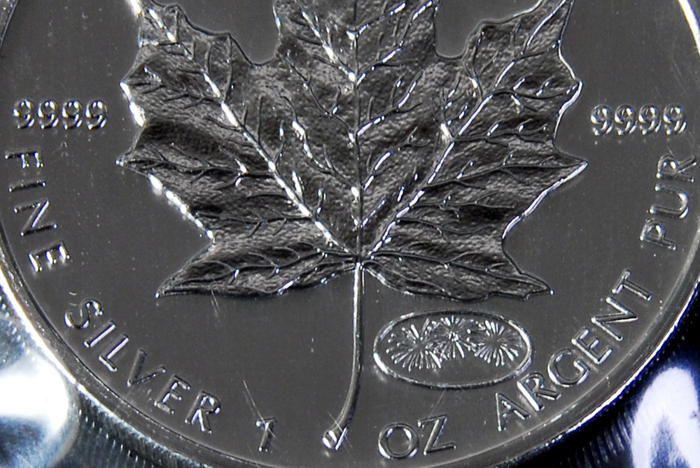 Collection of Ten Silver Canadian Five Dollar Coins