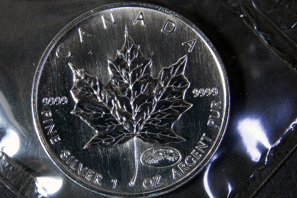 Collection of Ten Silver Canadian Five Dollar Coins